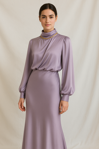 Satin Dress