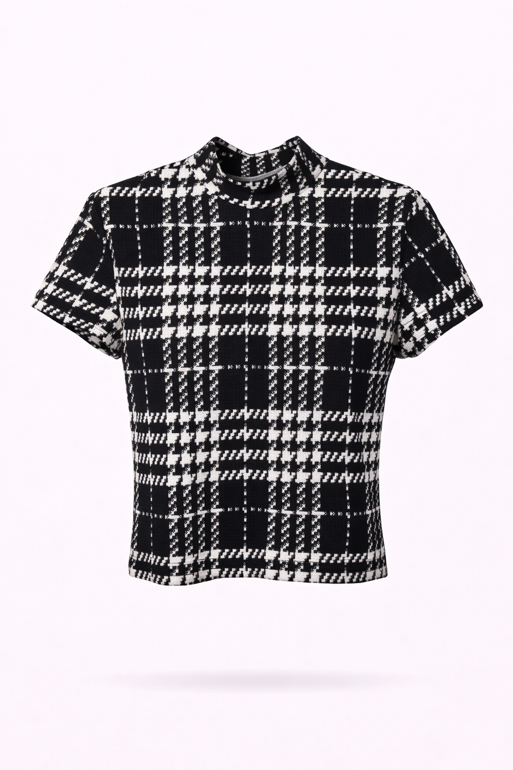 Chess Checkered Croptop