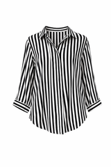 Bold Moves Striped Button-Up