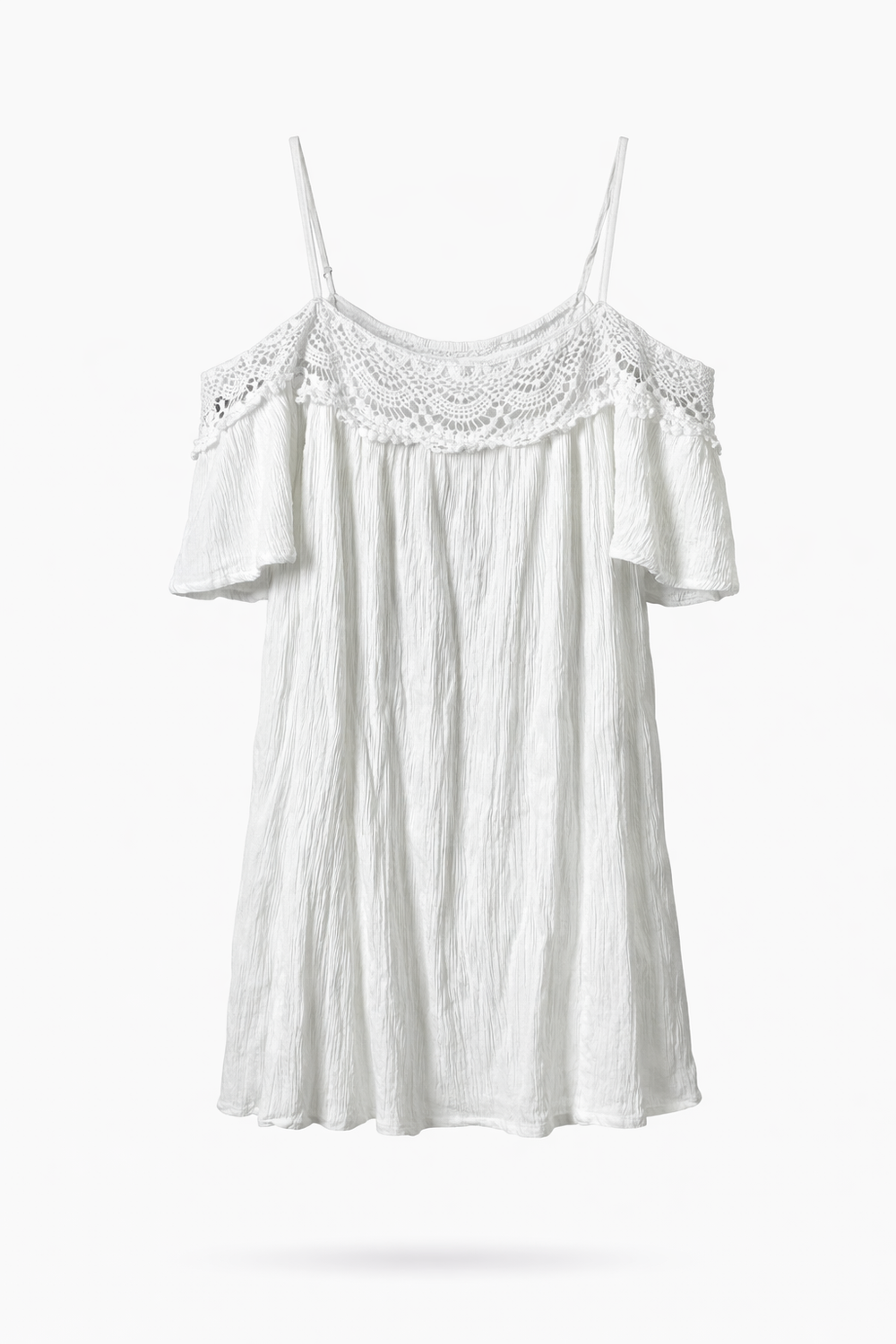 Off-Shoulder Lace Blouse