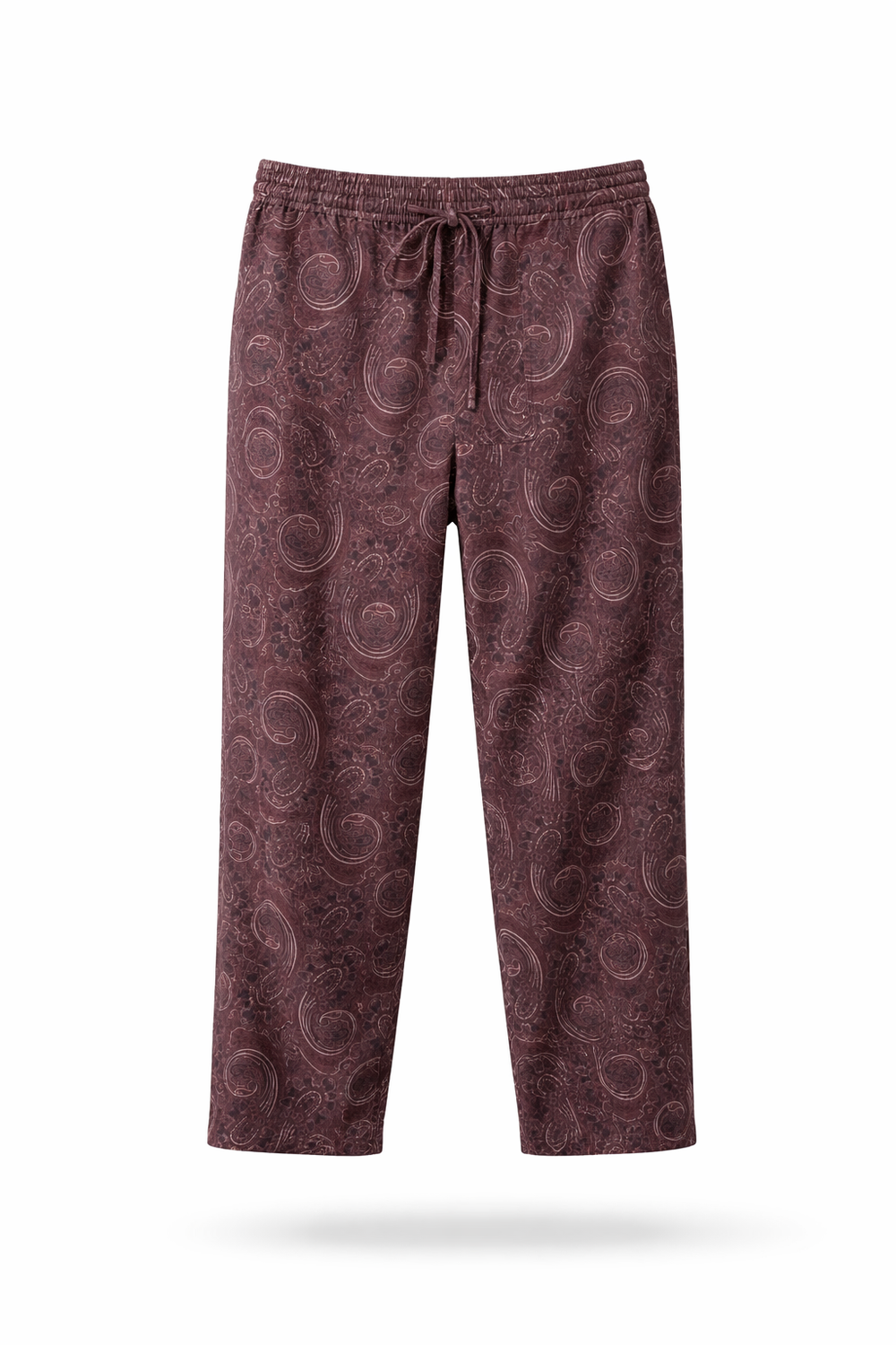 Paisley-Print Pants