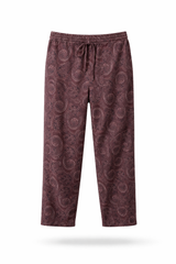 Paisley-Print Pants