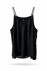 Midnight Chiffon Blouse