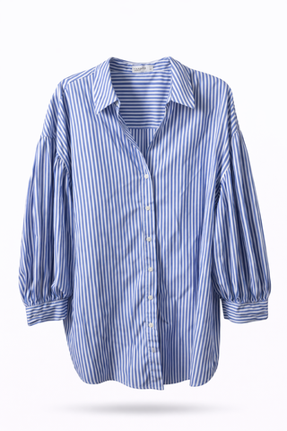 Balloon Sleeves Button-down