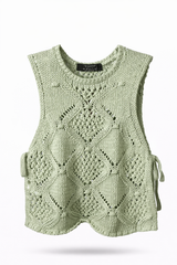 Muted Knitted Croptop