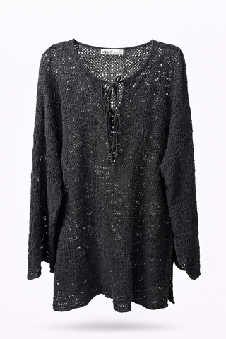 Boho See-Through Blouse