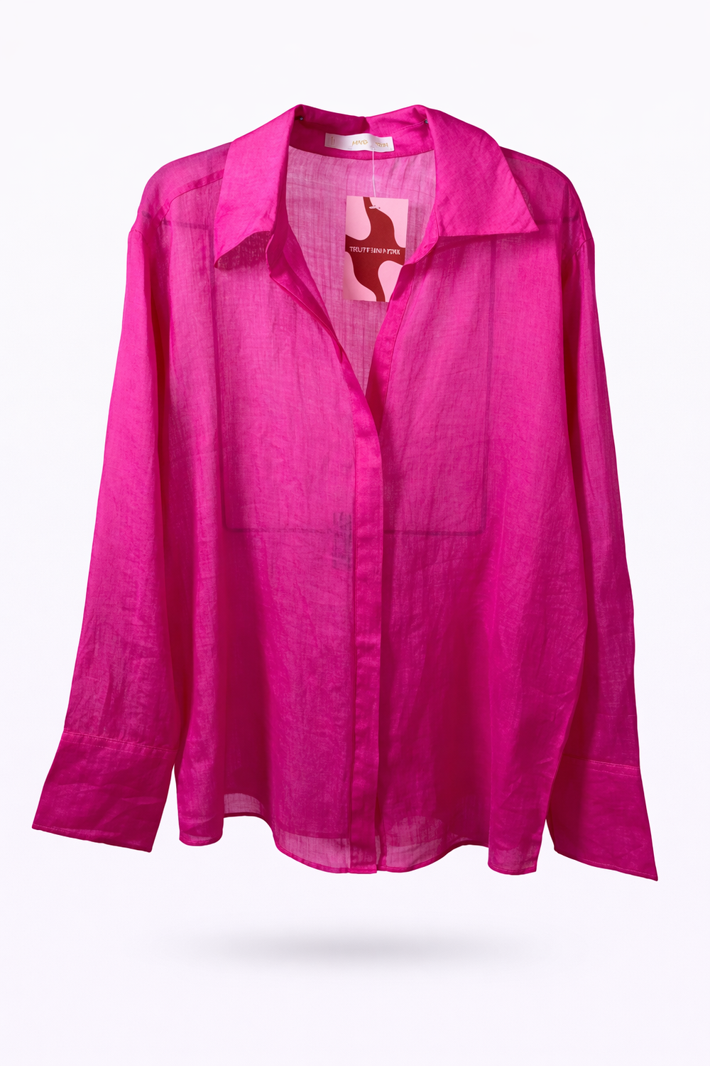 Hot Pink Button-Up Shirt