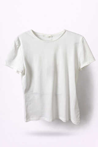 Basic White Tee
