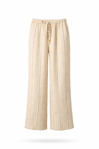 Pyjama Like Striped Pants