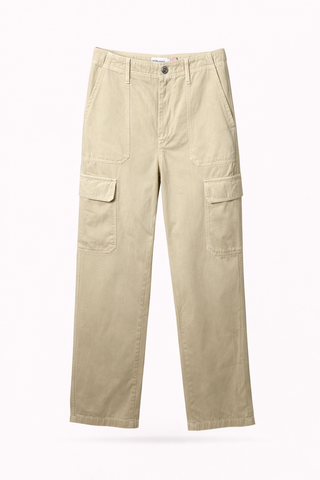 Beige Cargo Pants