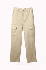 Beige Cargo Pants