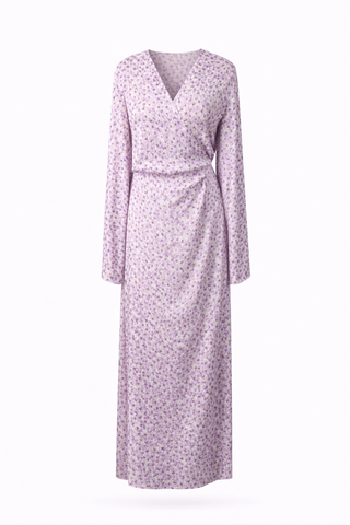 Lilac Floral Dress