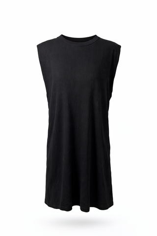 Minimal Mood Ribbed Dress