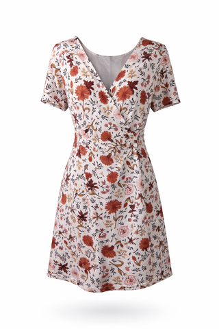 Criss-Cross Chest Dress