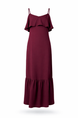 Petit Burgundy Dress