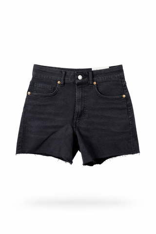 Black Jeans Short