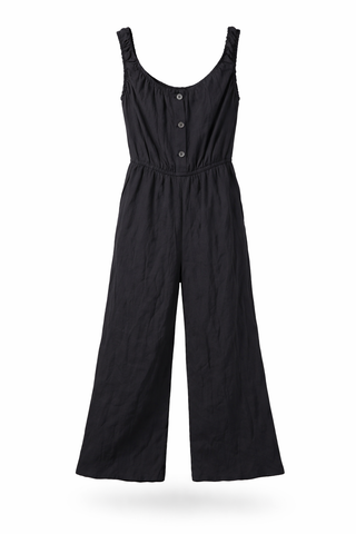Elastic Waist Jumpsuit