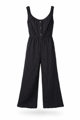 Elastic Waist Jumpsuit