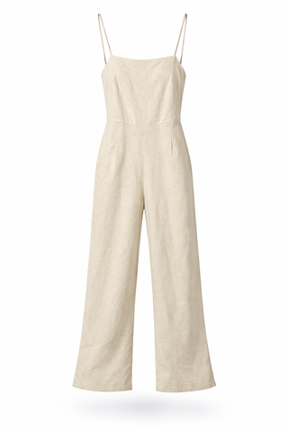 Linen Blend Jumpsuit