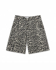 Leopard Bermuda Shorts